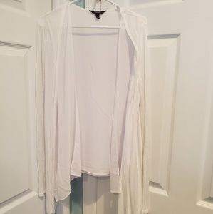 White cardigan
